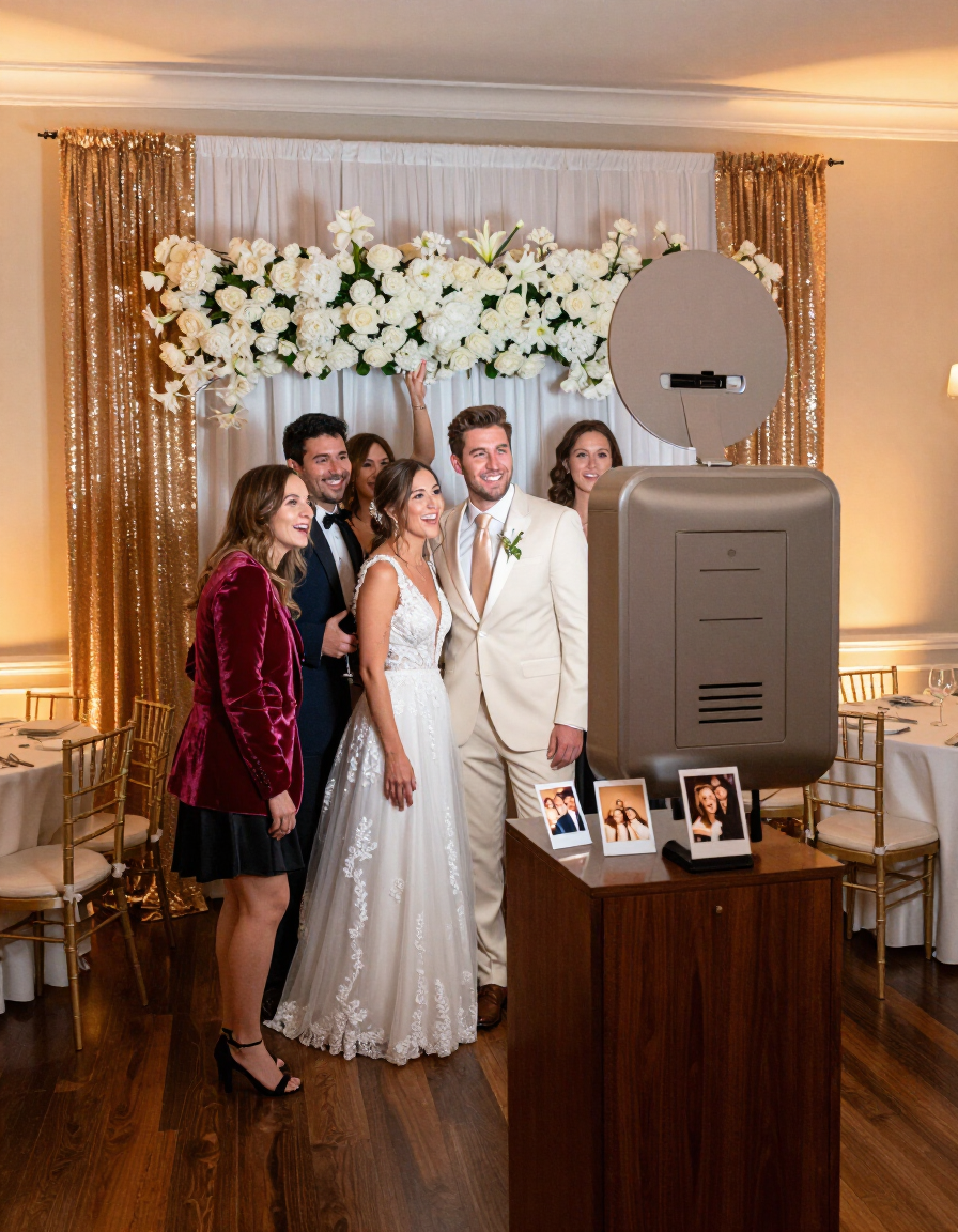 Weddings photo booth rental